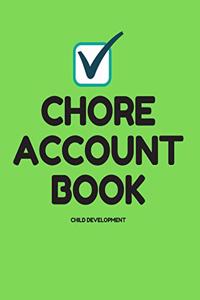 Chore Account Book Child Development