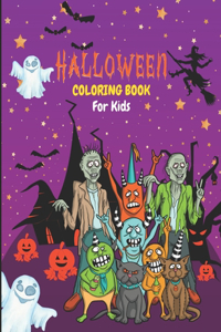 Halloween Coloring Book For Kids