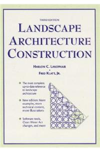 Landscape Architecture Construction