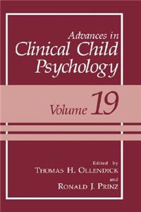 Advances in Clinical Child Psychology