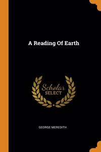 A Reading Of Earth