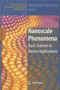 Nanoscale Phenomena