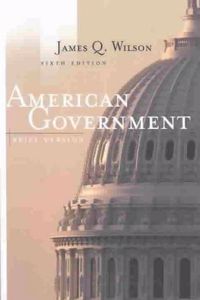 American Government 2002 Election Supplement Brief Sixth Edition