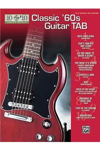 10 for 10 Classic '60s Guitar Tab