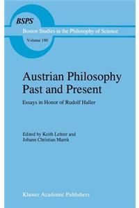 Austrian Philosophy Past and Present