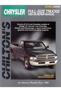 Chrysler Full-Size Trucks, 1989-96