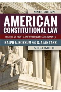 American Constitutional Law, Volume II