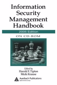 Information Security Management Handbook on CDROM, 2005 Edition CDROM