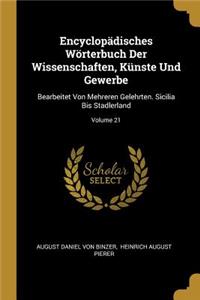 Encyclopädisches Wörterbuch Der Wissenschaften, Künste Und Gewerbe