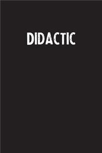 Didactic