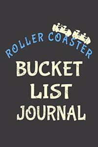 Roller Coaster Bucket List Journal