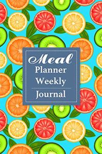 Meal Planner Weekly Journal