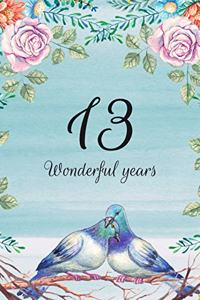 13 Wonderful Years