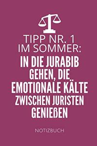 Tipp Nr.1 Im Sommer Notizbuch