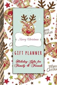 Merry Christmas Gift Planner