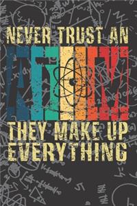Never trust an atom They make up everything