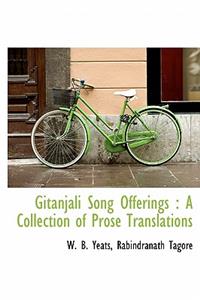 Gitanjali Song Offerings