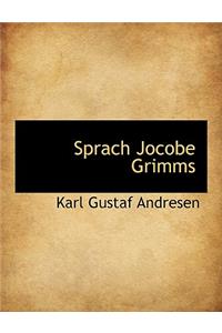 Sprach Jocobe Grimms