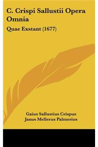 C. Crispi Sallustii Opera Omnia