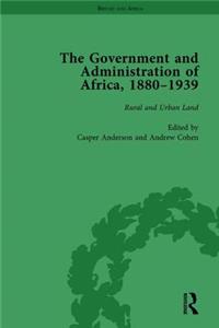 Government and Administration of Africa, 1880-1939 Vol 4