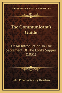 The Communicant's Guide