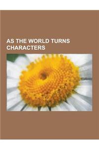 As the World Turns Characters