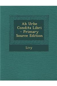 AB Urbe Condita Libri