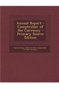 Annual Report - Comptroller of the Currency