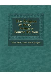 Religion of Duty