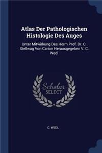 Atlas Der Pathologischen Histologie Des Auges