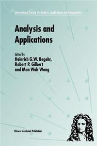 Analysis and Applications - Isaac 2001