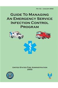 Guide to Managing an Emergency Service Infection Control Program