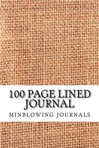100 Page Lined Journal