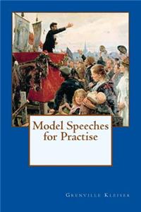 Model Speeches for Practise