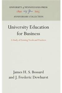 University Education for Business