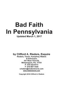 Bad Faith in Pennsylvania
