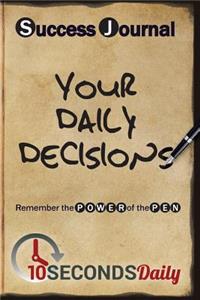 10 Seconds Success Journal