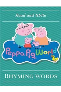 Peppa Pig World Read and Write Rhyming Words