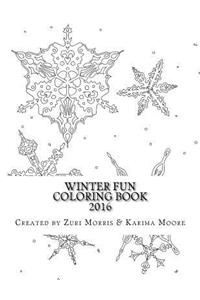 Winter Fun Coloring Book 2016