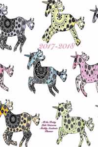 2017-2018 All the Pretty Little Unicorns Monthly Academic Planner