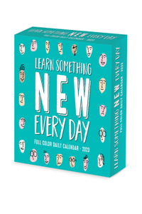 Learn Something New Every Day 2023 Easel Free Daily Pad Calendar