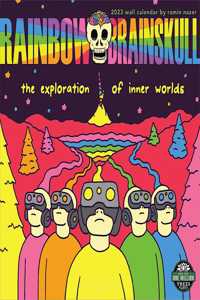 RAINBOW BRAINSKULL 2023 WALL CALENDAR