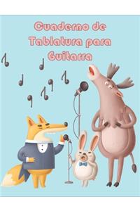 Cuaderno de Tablatura para Guitarra