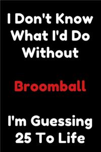 I Don't Know What I'd Do Without Broomball I'm Guessing 25 To Life