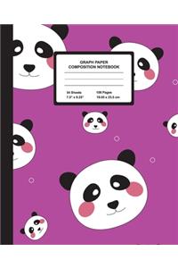 Graph Paper Composition Notebook