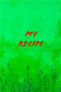 My recipe