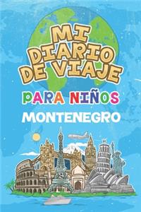 Mi Diario De Viaje Para Niños Montenegro