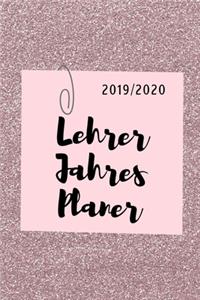 2019/2020 Lehrer Jahres Planer