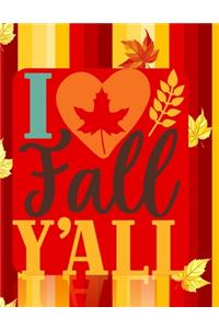 I Love Fall Y'all