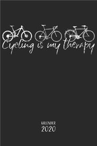 Cycling is my therapy Kalender 2020